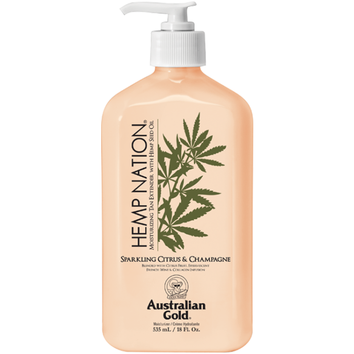 Australian Gold Hemp Nation Citrus & Champagne Tan Extender
