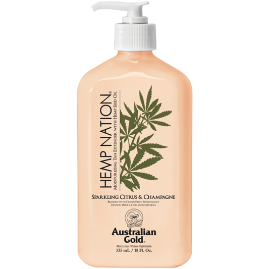 Australian Gold Hemp Nation Citrus & Champagne Tan Extender