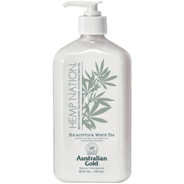Australian Gold Hemp Nation Eucalyptus & White Tea Tan Extender