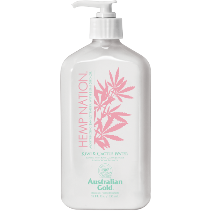 Australian Gold Hemp Nation Kiwi & Cactus Water Tan Extender