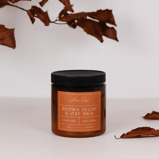 Brown Sugar & Oat Milk Sugar Scrub - Autumn Collection