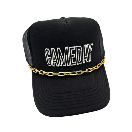 Game Day Embroidered Patch Trucker Hat