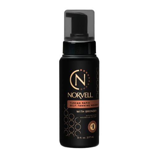 Norvell Tuscan Rapid Self-Tanning Mousse - Natural Rose Bronze 4 oz.