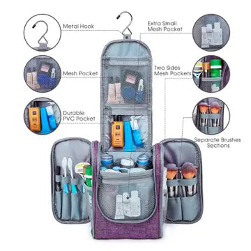 Hanging Travel Toiletry Cosmetic Bag