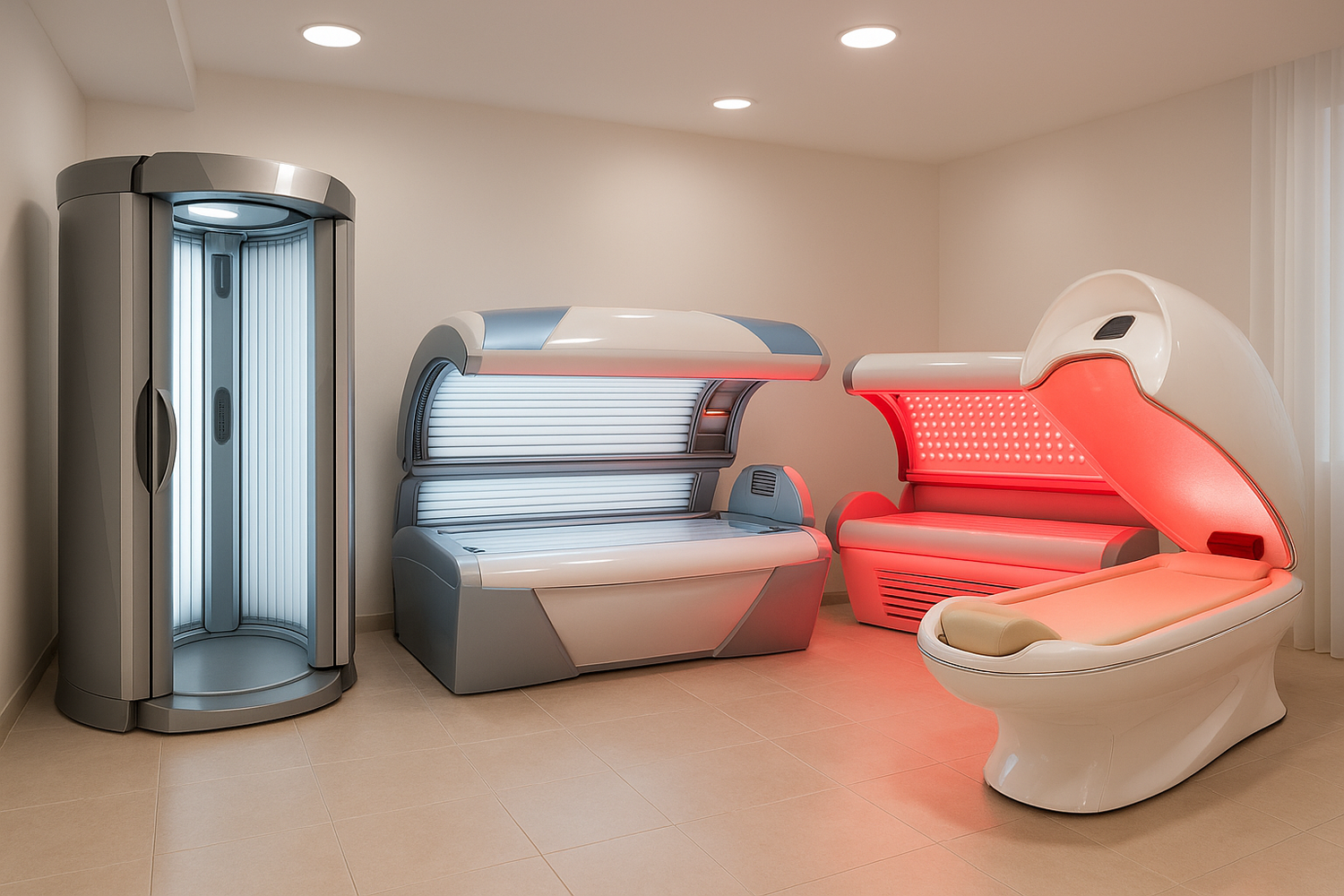 stand up tanning bed laydown tanning bed red light therapy bed 1 cocoon wellness pod