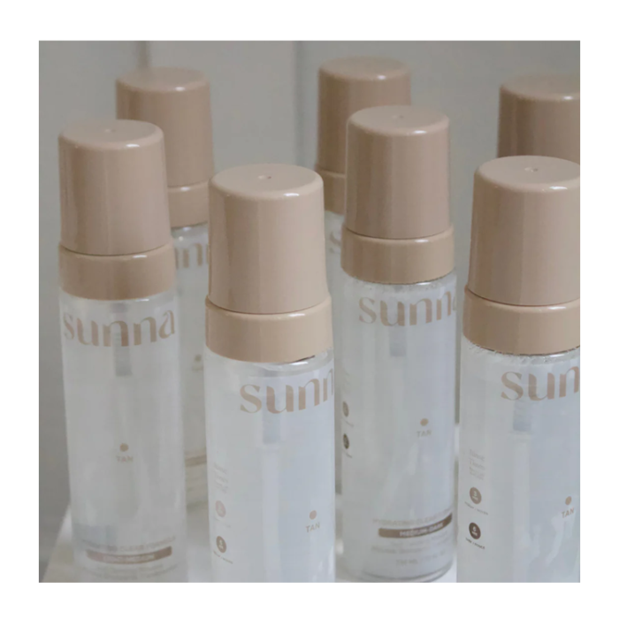 Sunna Tan Clear Express Light/ Medium Tanning Mousse