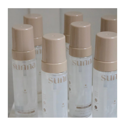 Sunna Tan Clear Express Light/ Medium Tanning Mousse