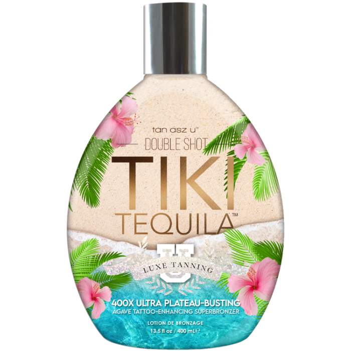 Tan ASZ U Double Shot Tiki Tequila
