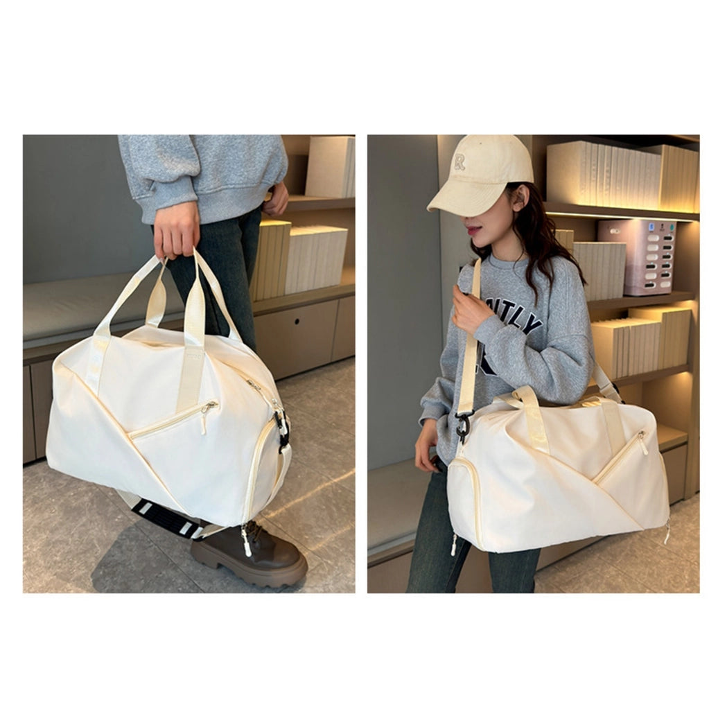 Travel & Fitness Duffel Bag-Waterproof Wet-Dry Separate
