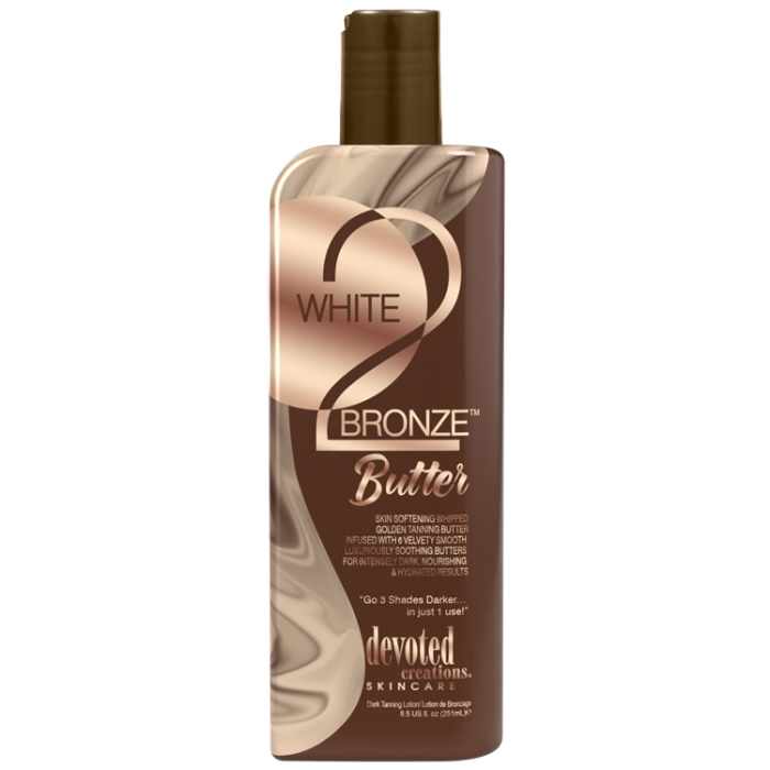 Devoted Creations White 2 Bronze Butter