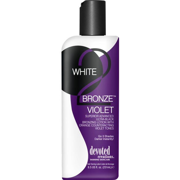 Devoted Creations White 2 Bronze Violet