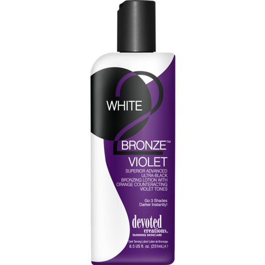 Devoted Creations White 2 Bronze Violet