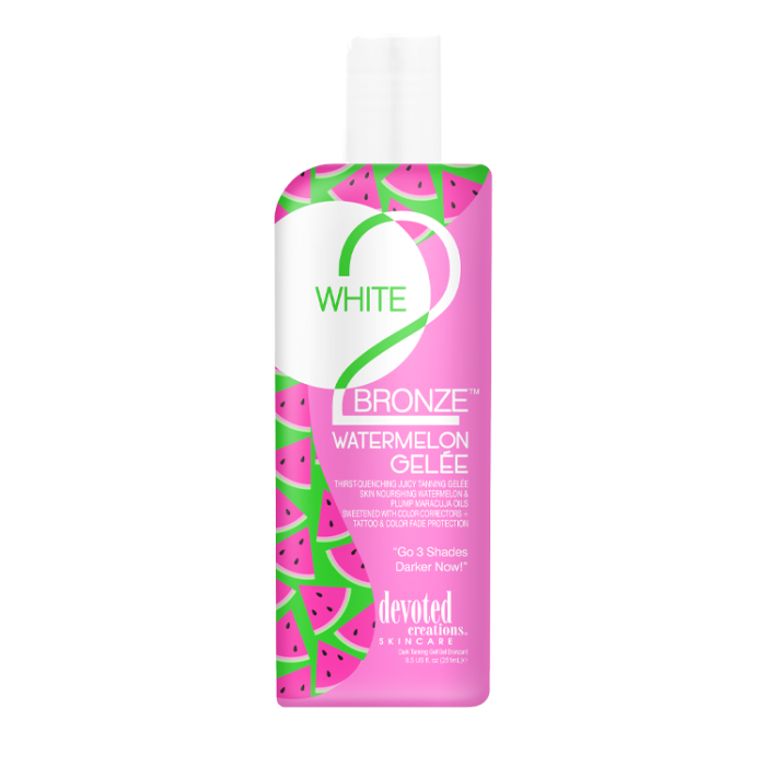 Devoted Creations White 2 Bronze Watermelon Gelee