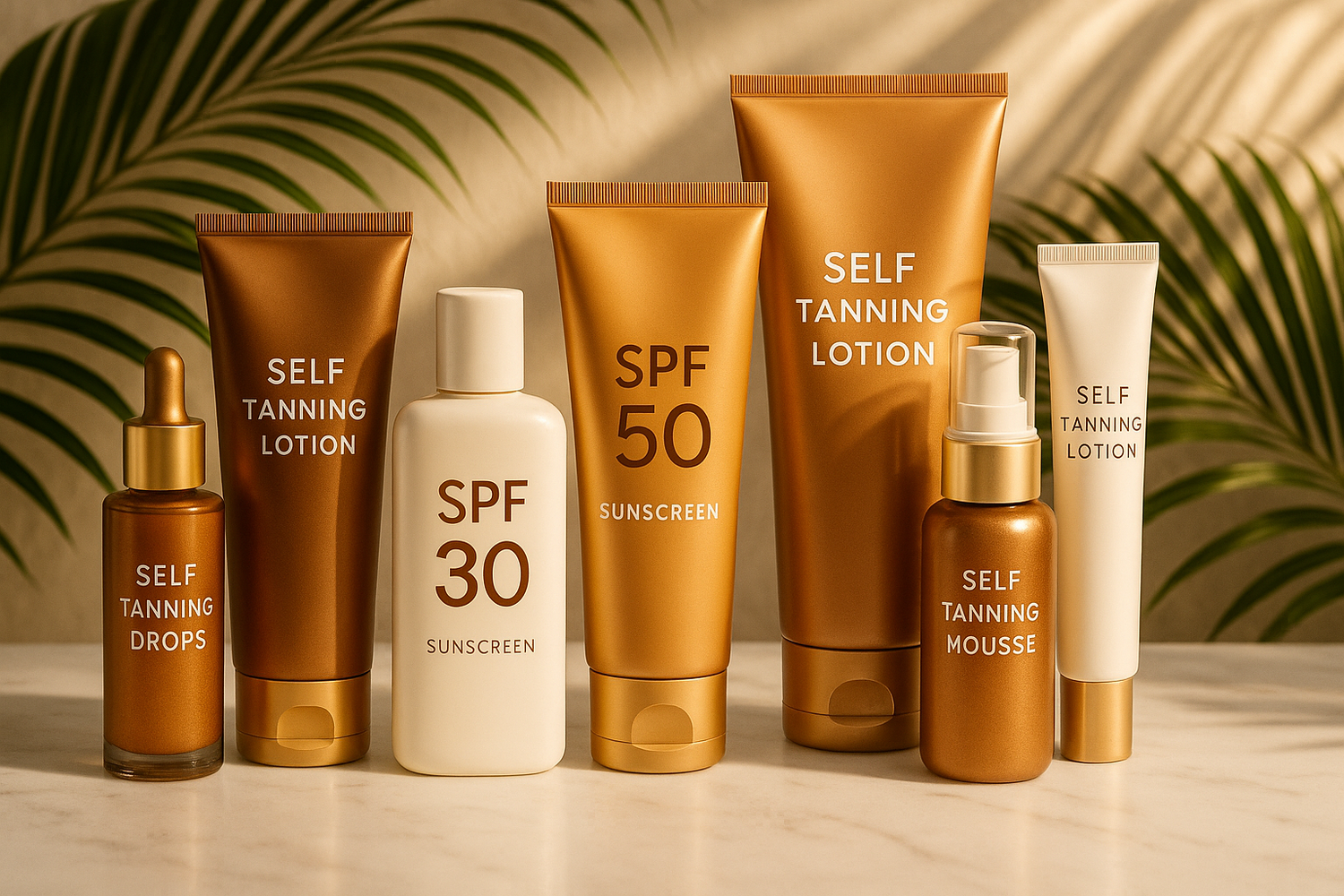 Self-Tanners & Sunscreens