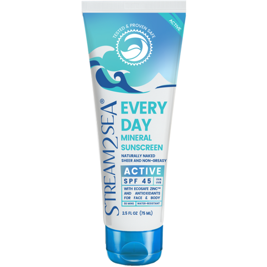 Stream2Sea Active Mineral Sunscreen SPF 45